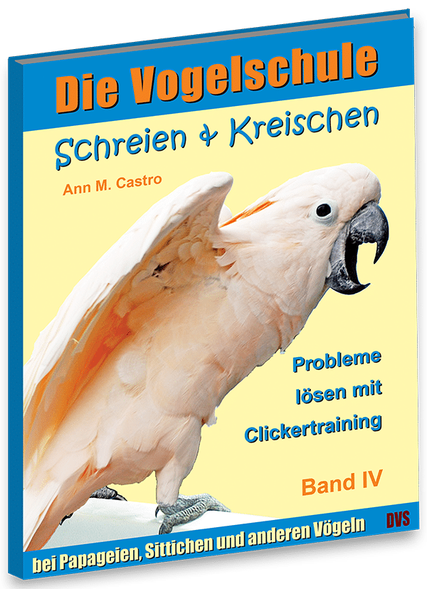 SK-3D-600px Schreien & Kreischen bei Papageien & Sittichen Buch Cover