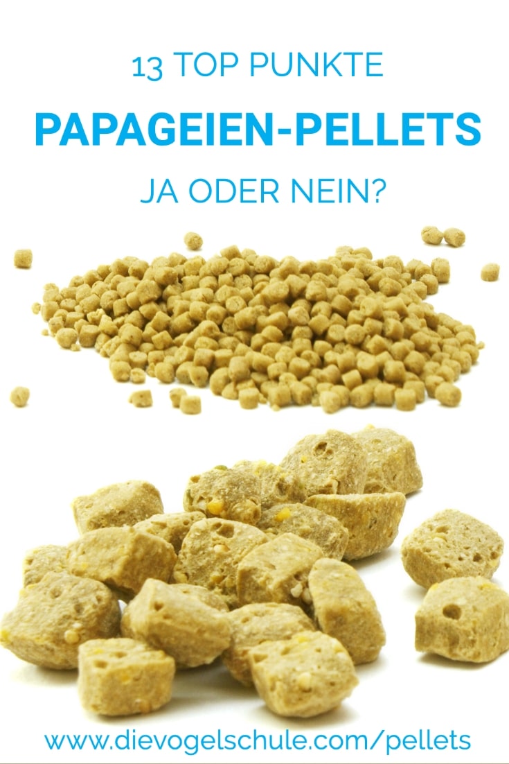 Papageien-Pellets groß & klein Papageien-Pellets groß & klein