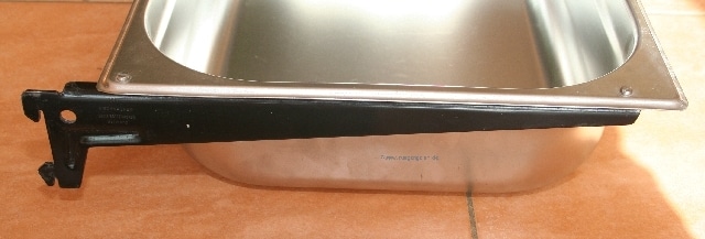 Papageien-Badewanne montierte Träger Papageien-Badewanne montierte Träger